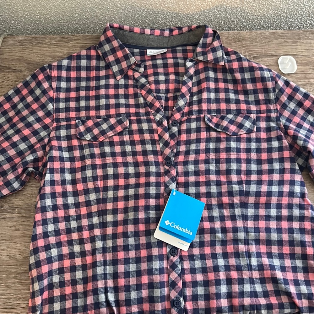 Women’s Columbia Sportswear, Simply Put Flannel Shirt - brand new, tags on.